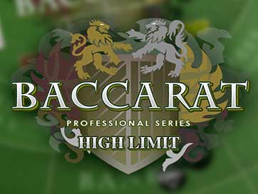 Baccarat Pro Series High Limit